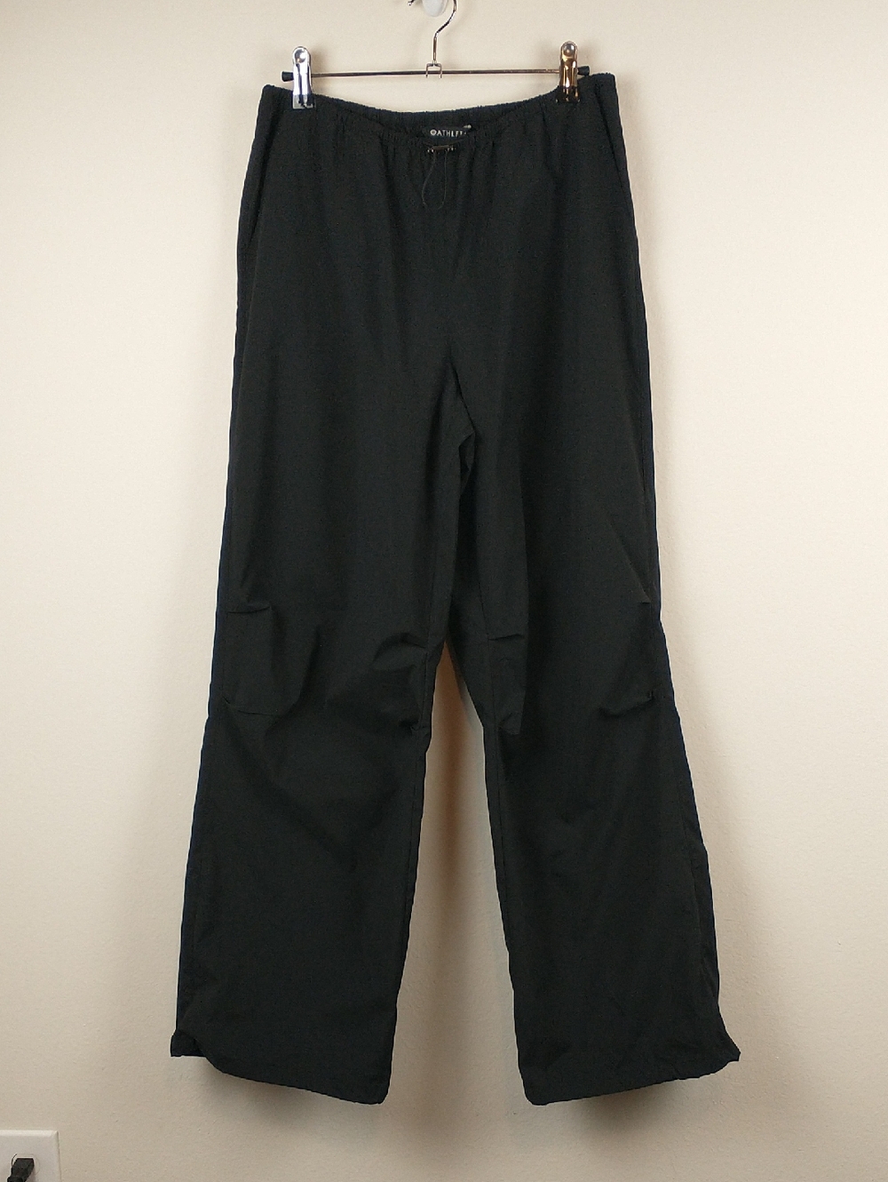 Athleta Midday Low Rise Poplin Pants Womens XS Black